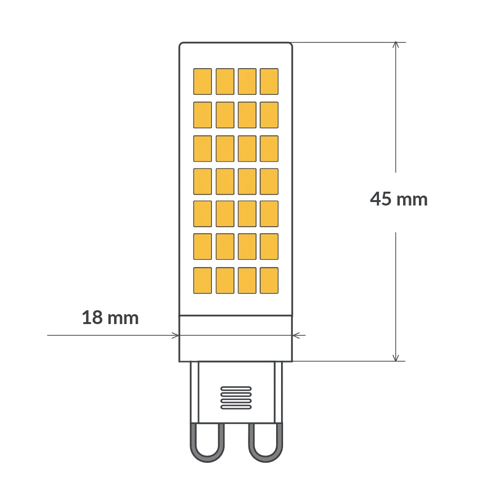 5W G9 LED Bulb