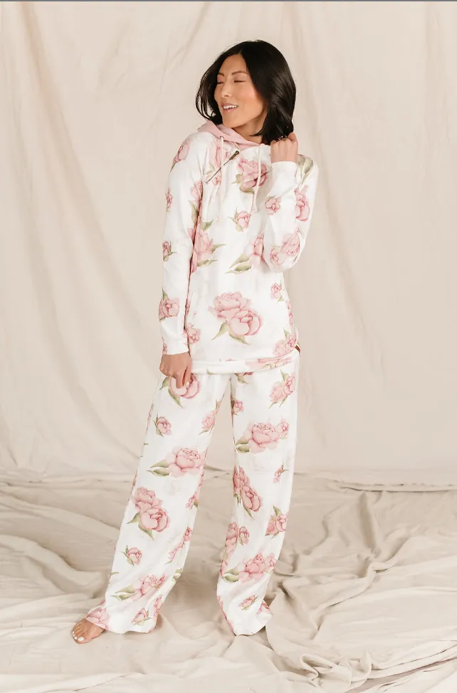 Ampersand Avenue Free Time Wide Leg Comfy Pant - Happily Ever After