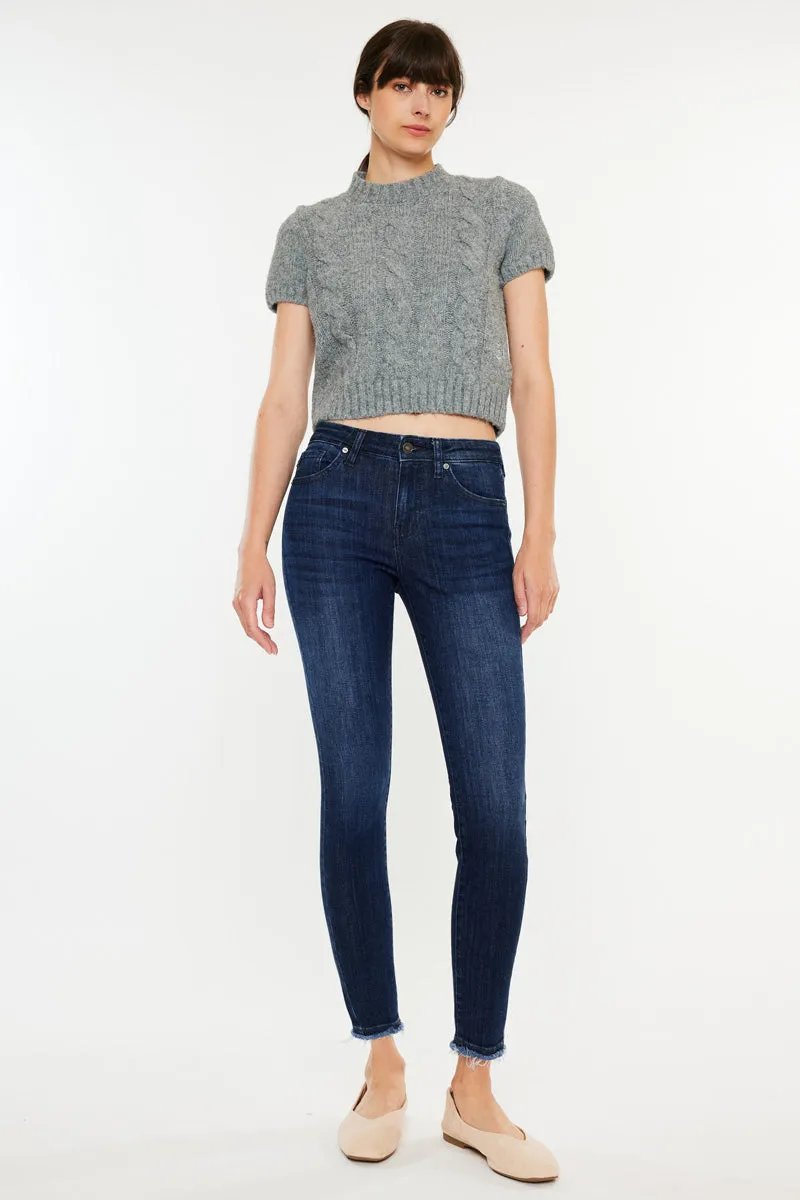 Atlanna Mid Rise Ankle Skinny