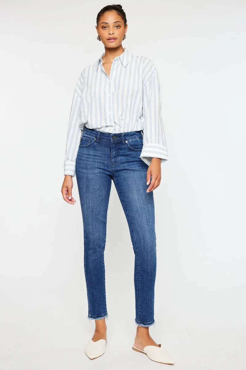 Atlanna Mid Rise Ankle Skinny