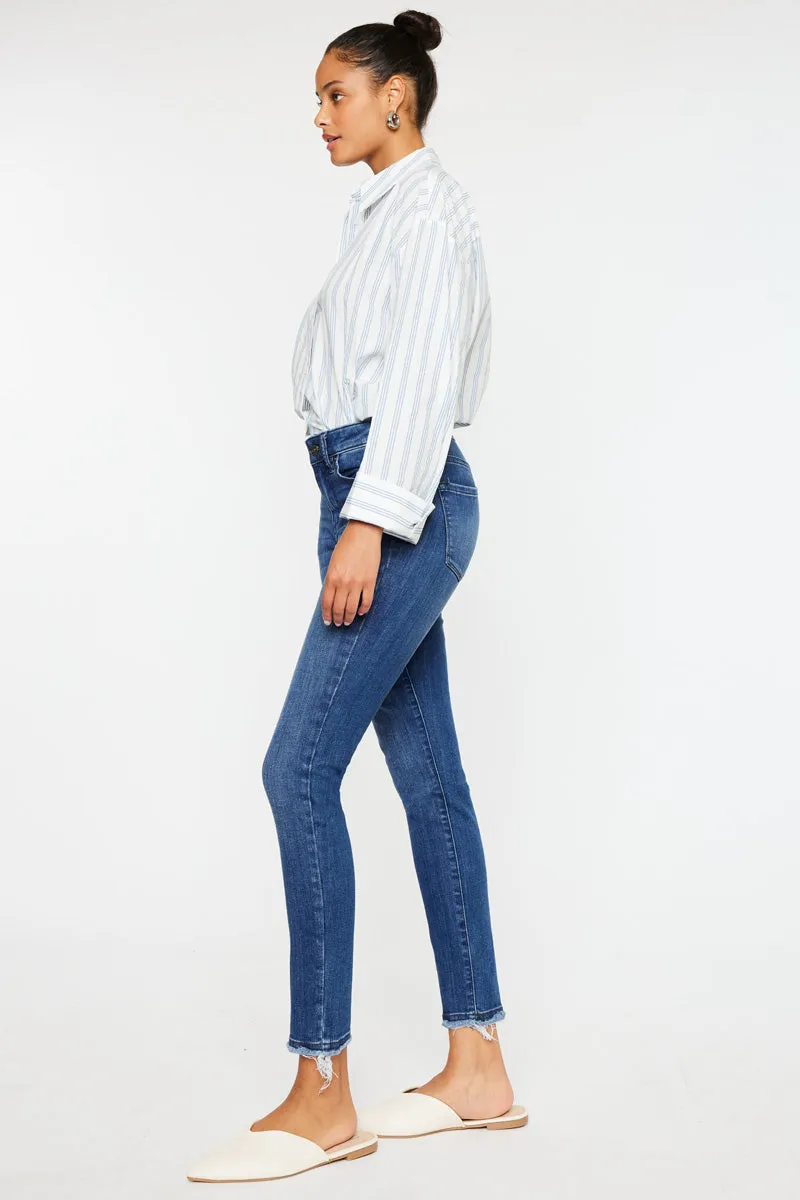 Atlanna Mid Rise Ankle Skinny