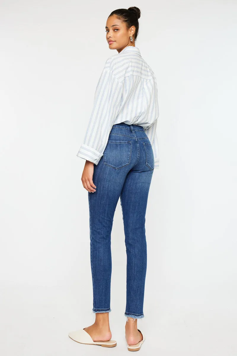 Atlanna Mid Rise Ankle Skinny