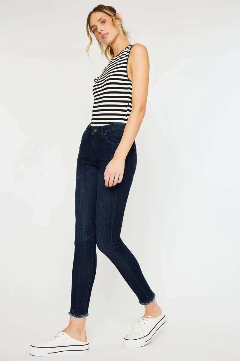 Atlanna Mid Rise Ankle Skinny