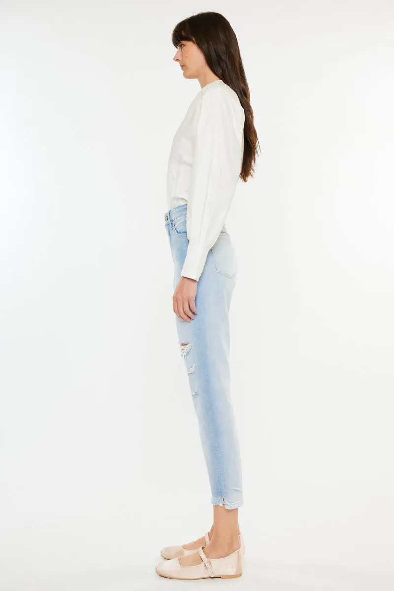 Bliss High Rise Mom Jeans