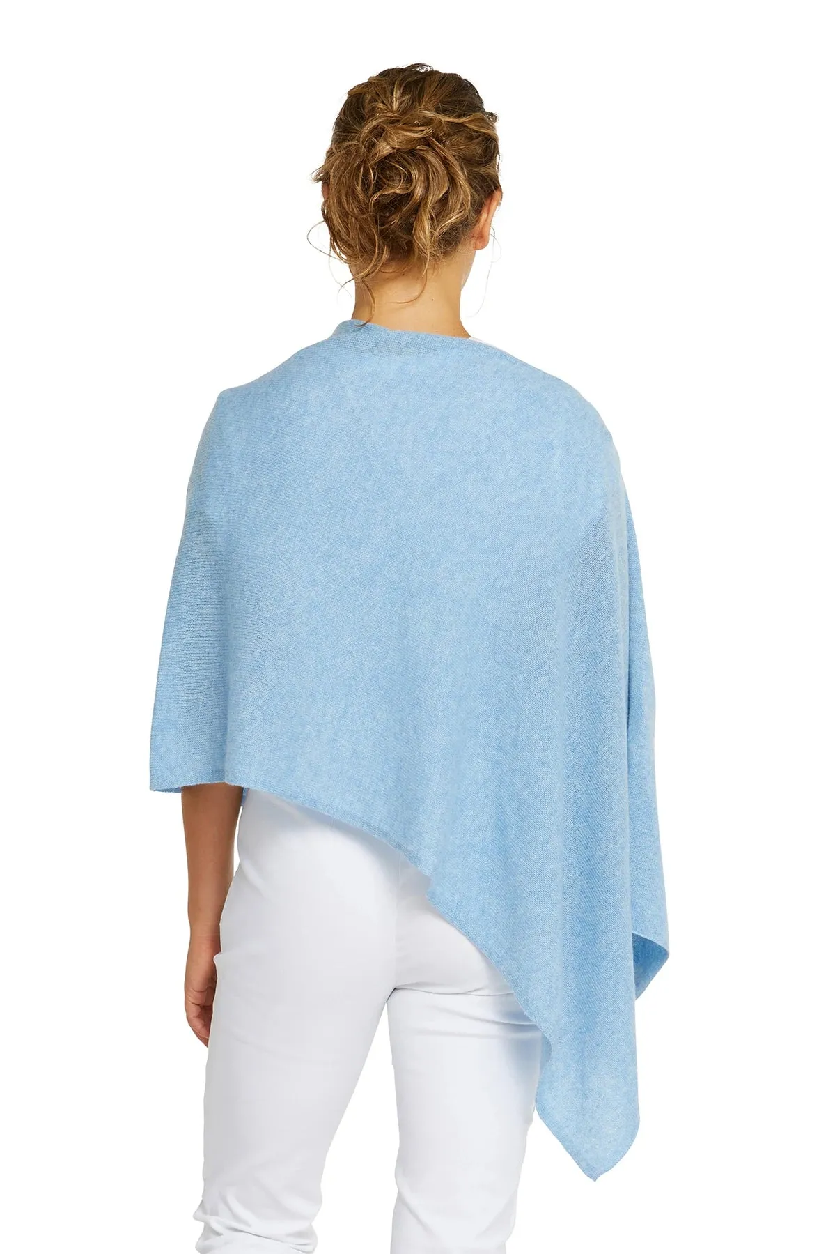 Cashmere Topper - SkyBlue