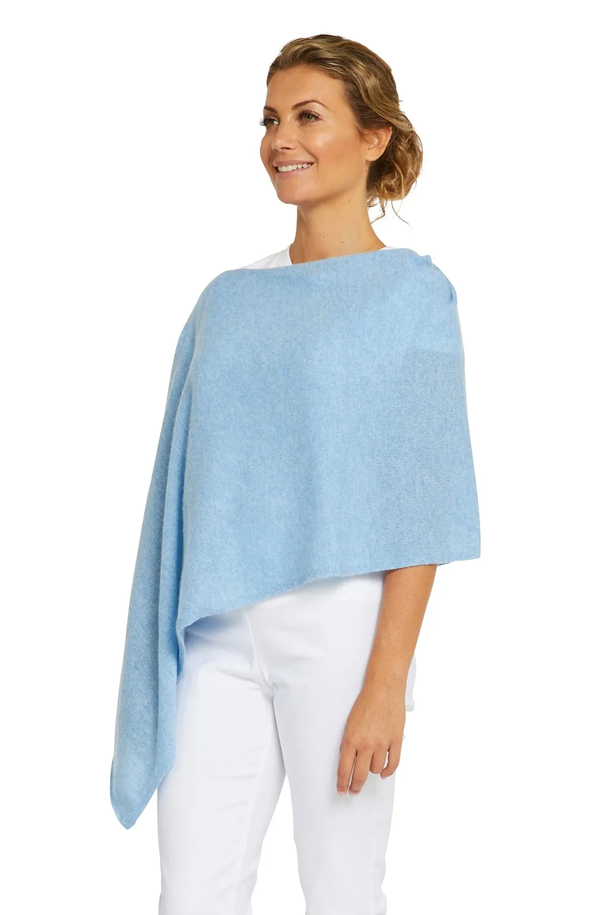 Cashmere Topper - SkyBlue