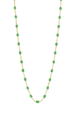 CLASSIC 20" GIGI NECKLACE IN GREEN