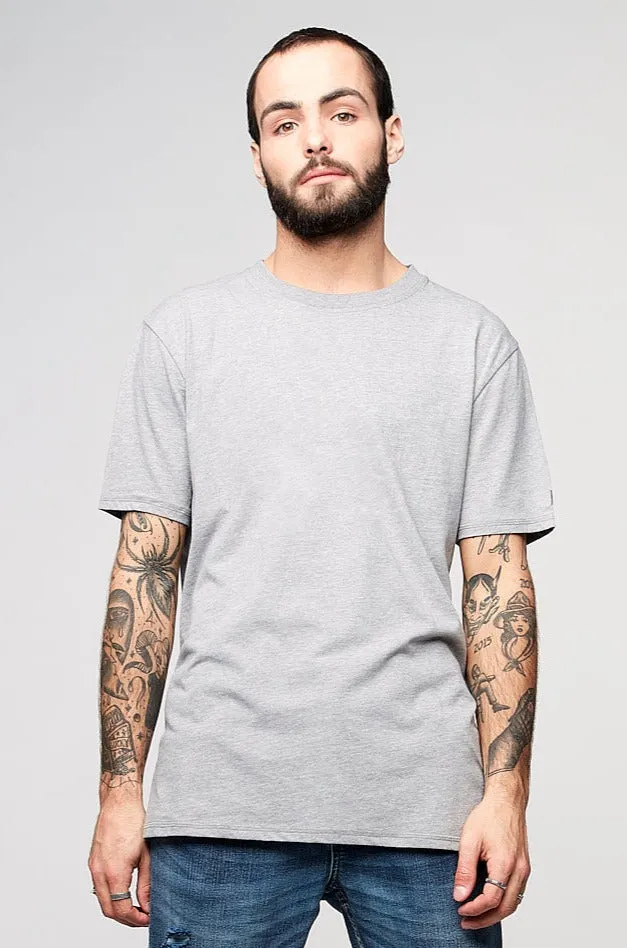 Classic Crew-Neck T-Shirt - Grey Heather