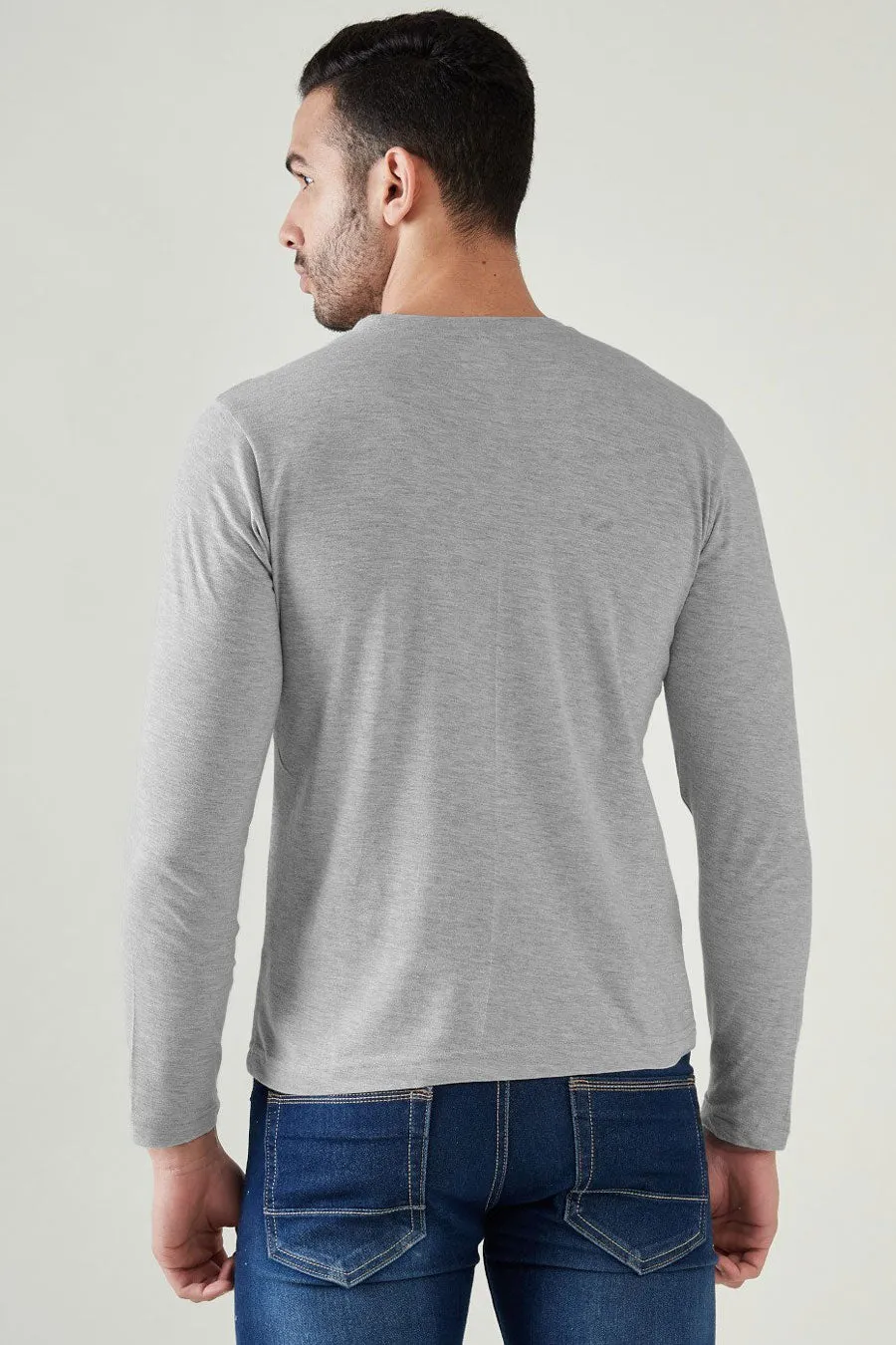 Classic Full sleeve in Light Grey