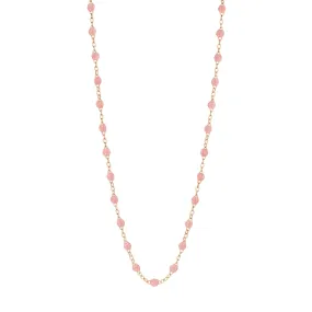 Classic Gigi Blush necklace, Rose Gold, 16.5"