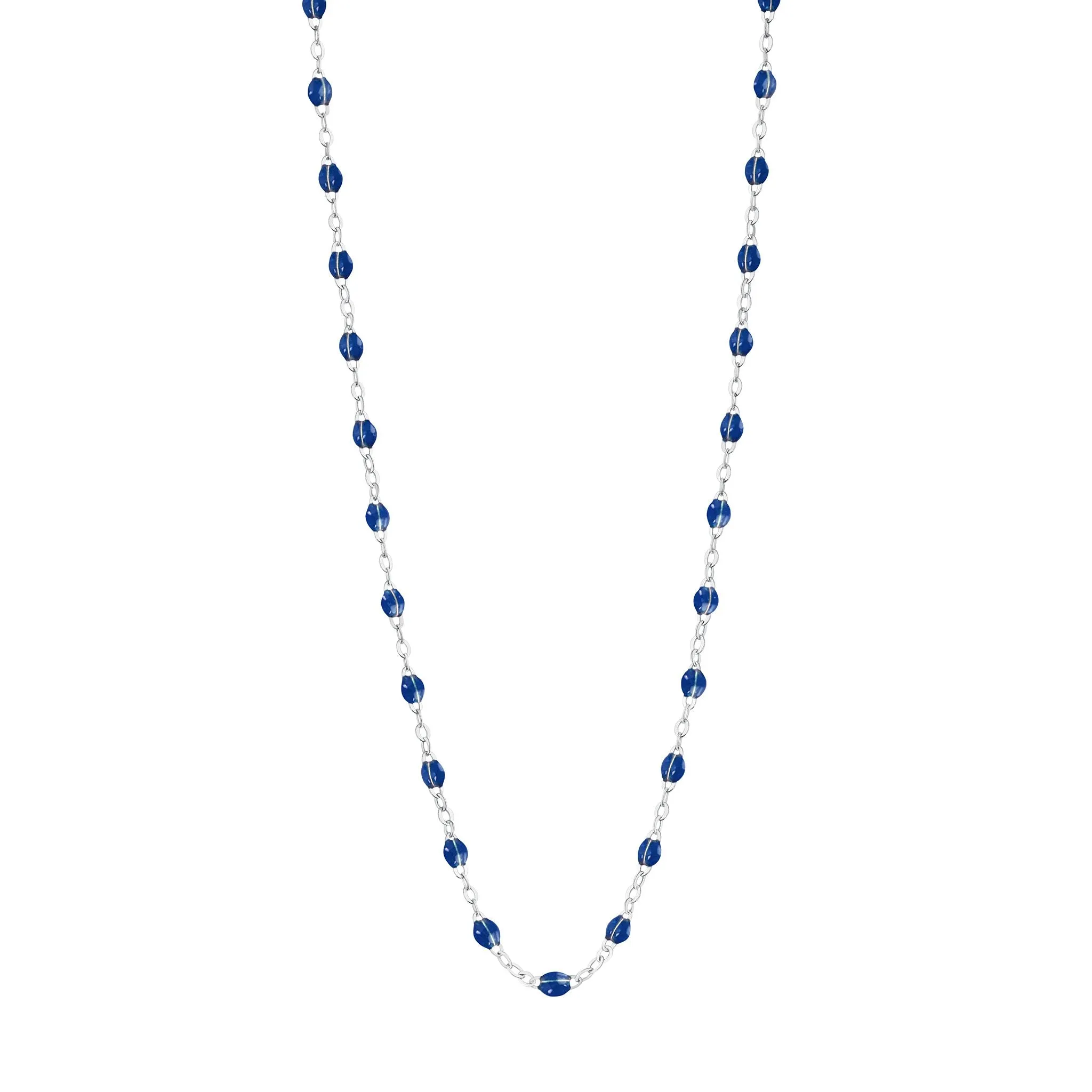 Classic Gigi Lapis necklace, White Gold, 16.5"