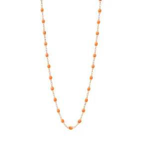 Classic Gigi Mandarine necklace, Rose Gold, 16.5"