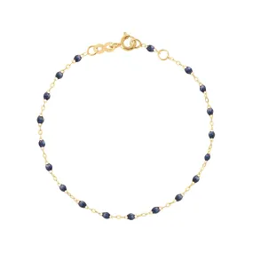 Classic Gigi Midnight bracelet, Yellow Gold, 6.7"