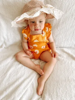 Daisy romper & headband set