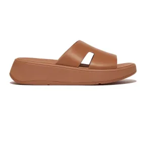 FitFlop Women's F-Mode H Bar Slide Tan Leather