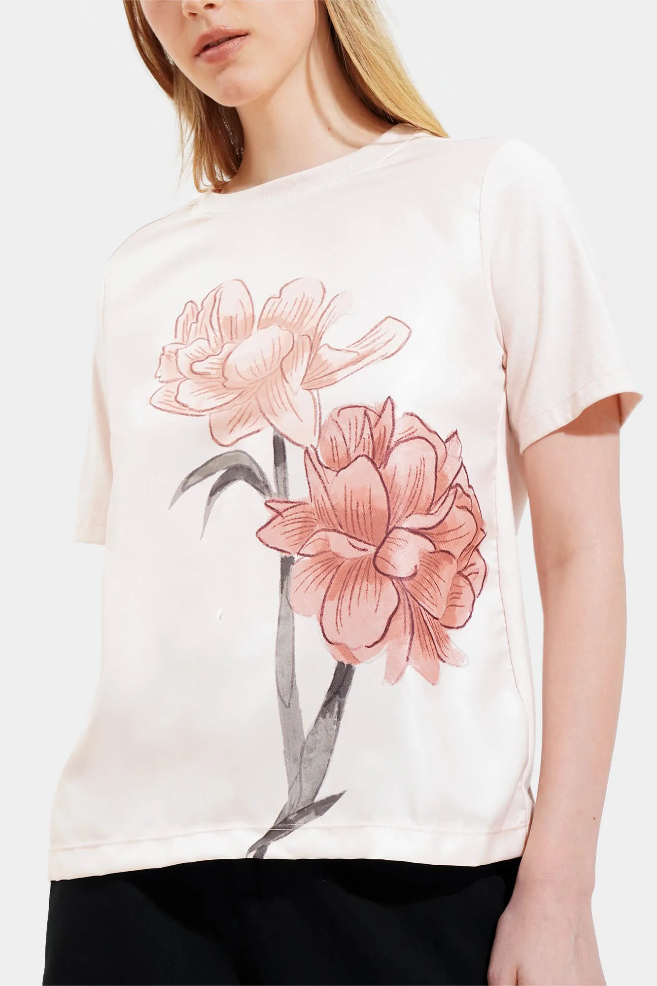 Floral Graphic Tee