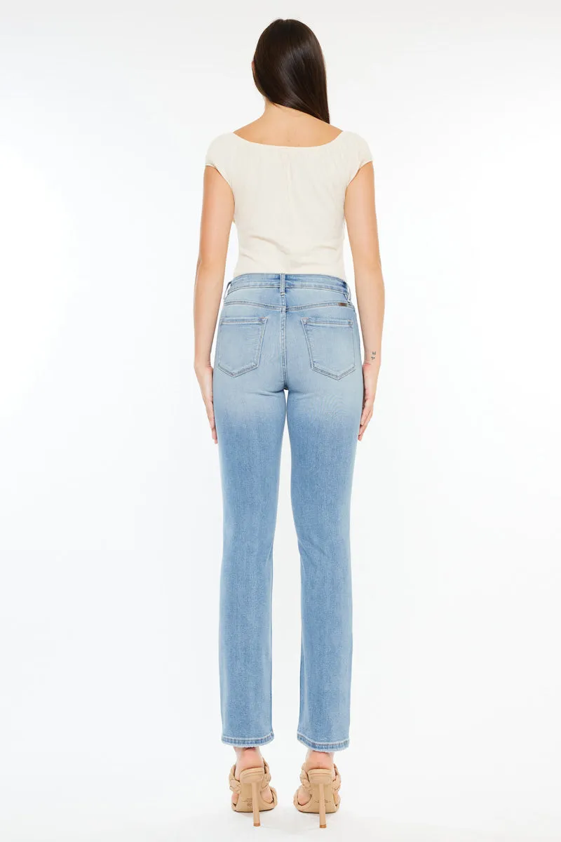 Florence High Rise Slim Straight