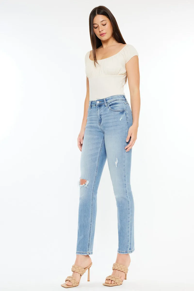 Florence High Rise Slim Straight