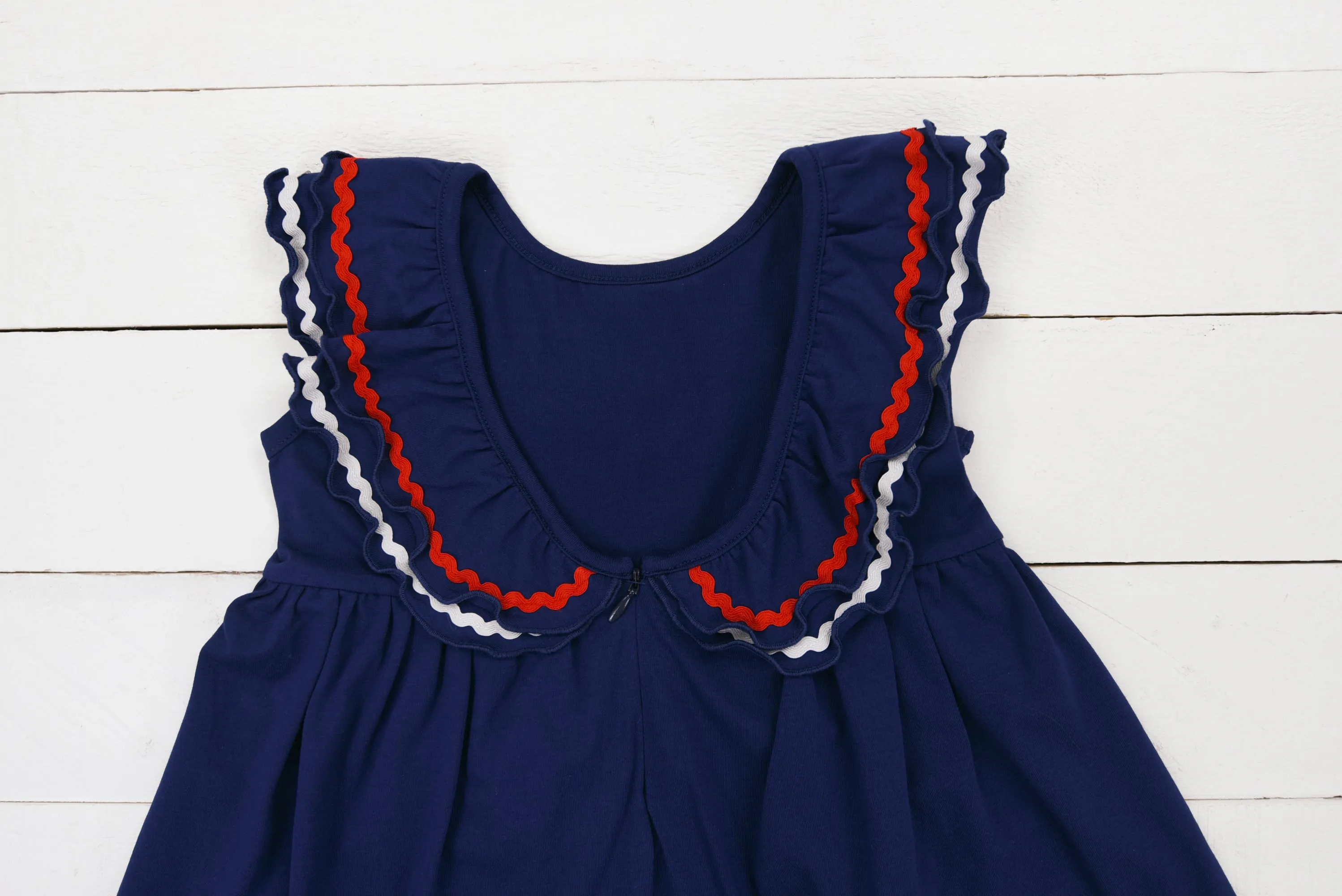 Girls Classic Patriotic Dress