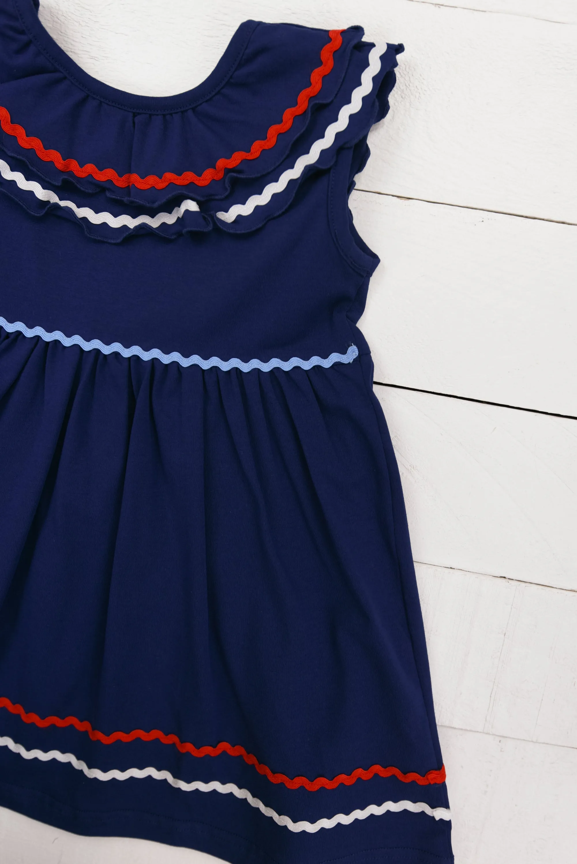 Girls Classic Patriotic Dress