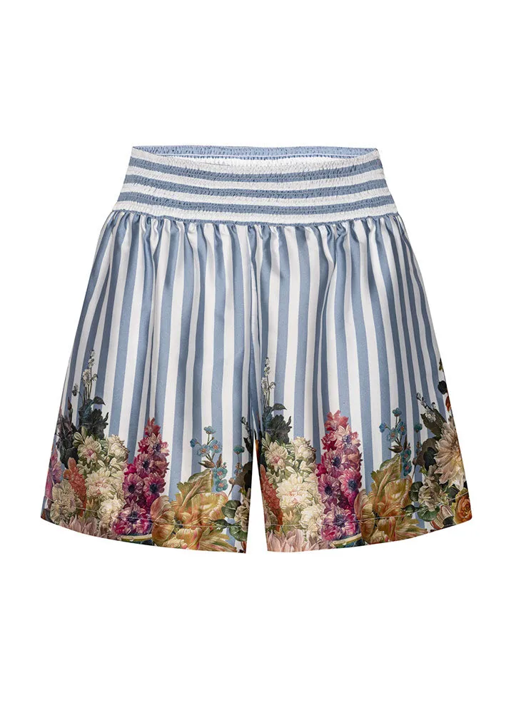 Karmamia Suri Shorts – Floral Stripe