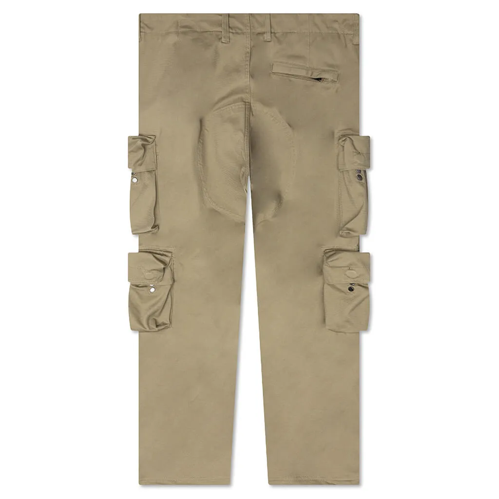 Keane Cargo Pants - Khaki