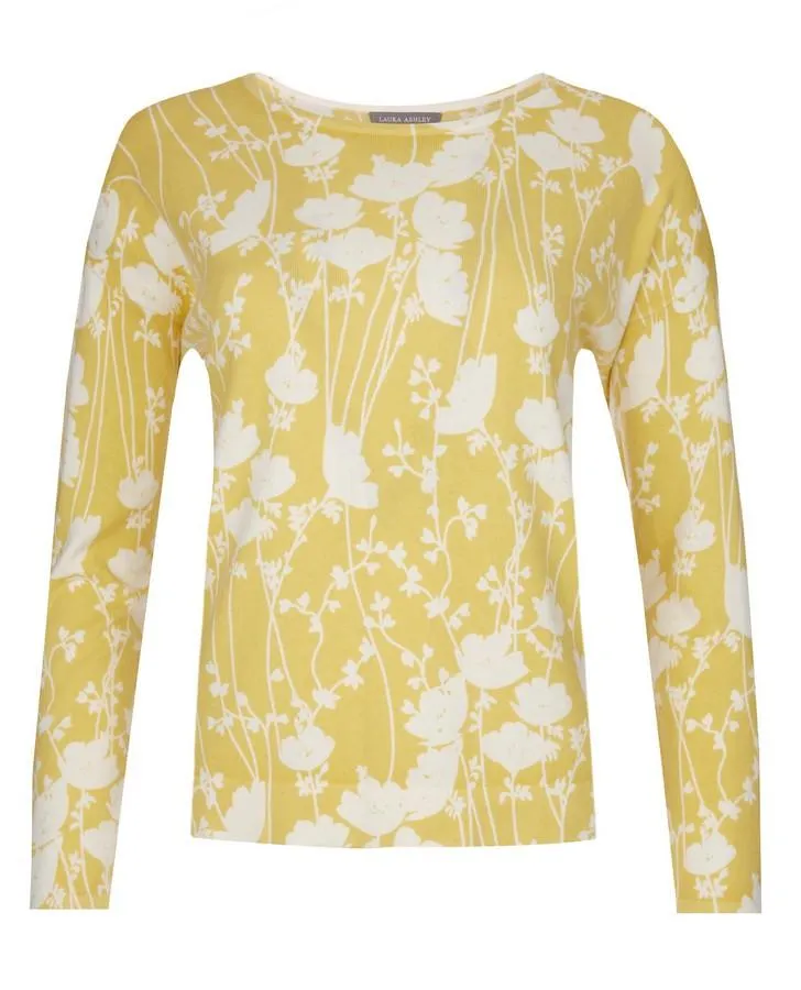 Mimosa Floral Sweater