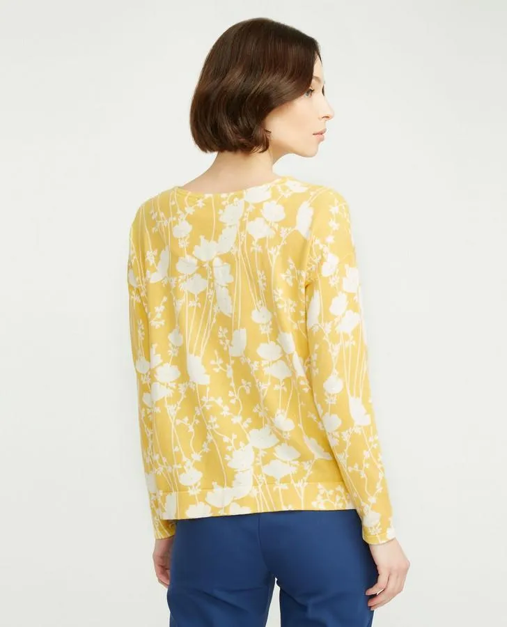 Mimosa Floral Sweater