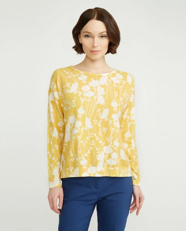 Mimosa Floral Sweater