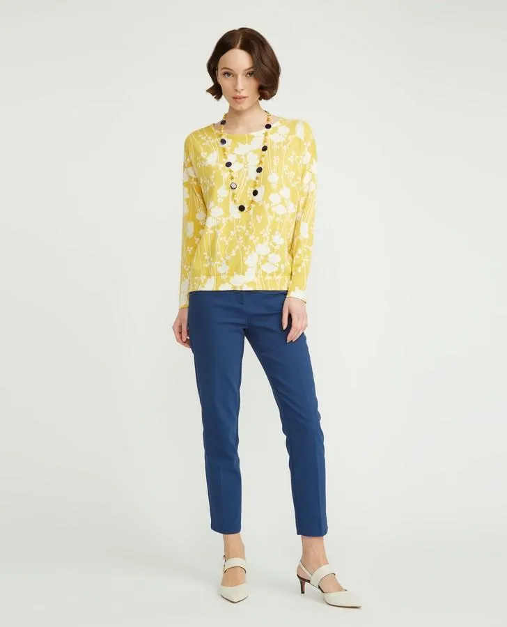 Mimosa Floral Sweater