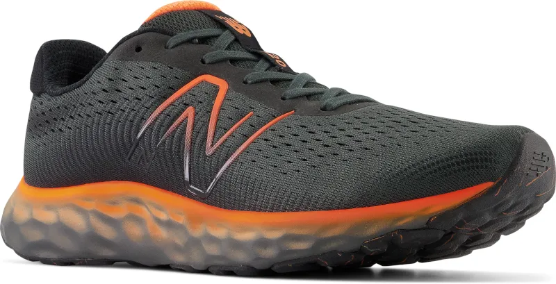 'New Balance' Men's 520v8 Running Shoe - Black / Hot Marigold