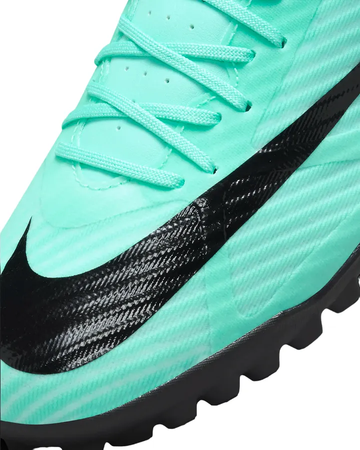 Nike men's soccer shoe Zoom Vapor 15 Academy TF DJ5635-300 turquoise fuchsia black