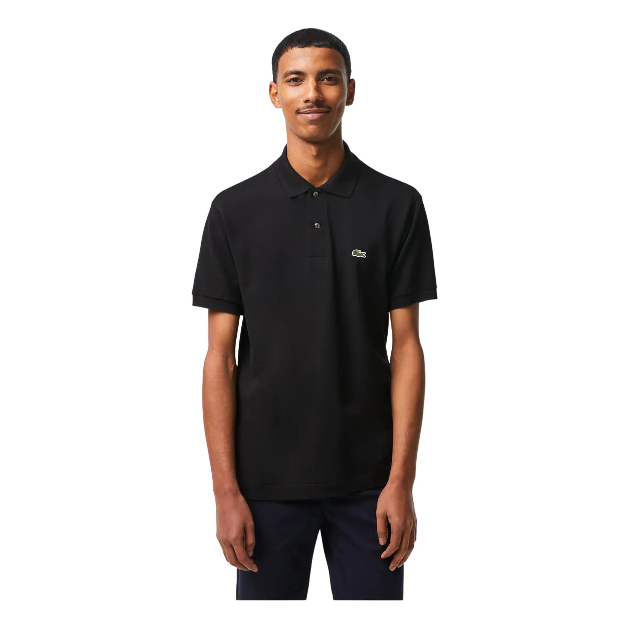 Polo Uomo Lacoste Classic Fit Nero