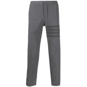 Slim-Fit Tonal 4-Bar Trousers