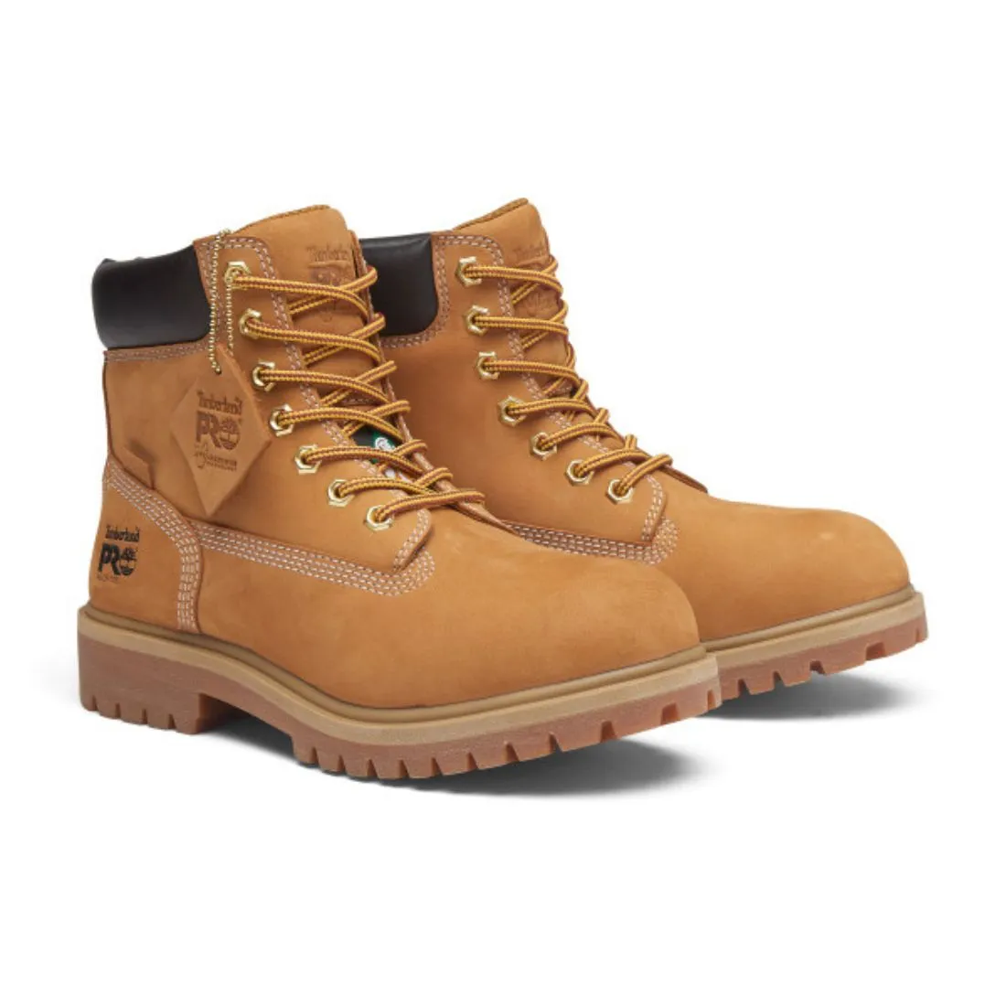 Timberland PRO Iconic Women's 6 Alloy Toe Safety Boot TB0A2KAJ231 - Wheat